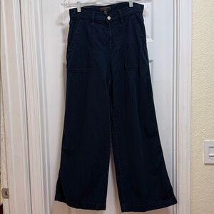 Banana Republic Navy Blue Wide Leg Jeans Size 28